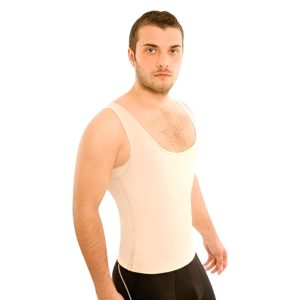 Faja Camiseta Control Fuerte Con Cierre Hombre Vedette 314