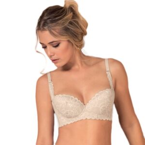 Brasier con Encaje Espalda Ancha Haby 11220