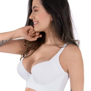 Bra Escote Realce Espalda Ancha Haby 12050 Regular Y Plus