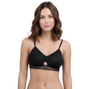 Bralette Preformado Encaje Sin Varilla Haby 12201