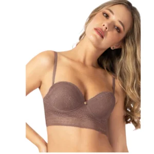 Alternative view of Bra Strapless Con Realce Espalda Ancha Haby 12252 colombiano