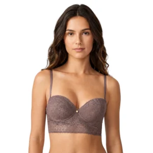 Bra Strapless Con Realce Espalda Ancha Haby 12252