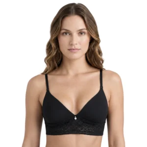 Bralette Triangular Preformado Encaje Haby 12253