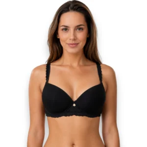 Alternative view of Bra Realce Push Up Encaje En Espalda Ancha Haby 12352