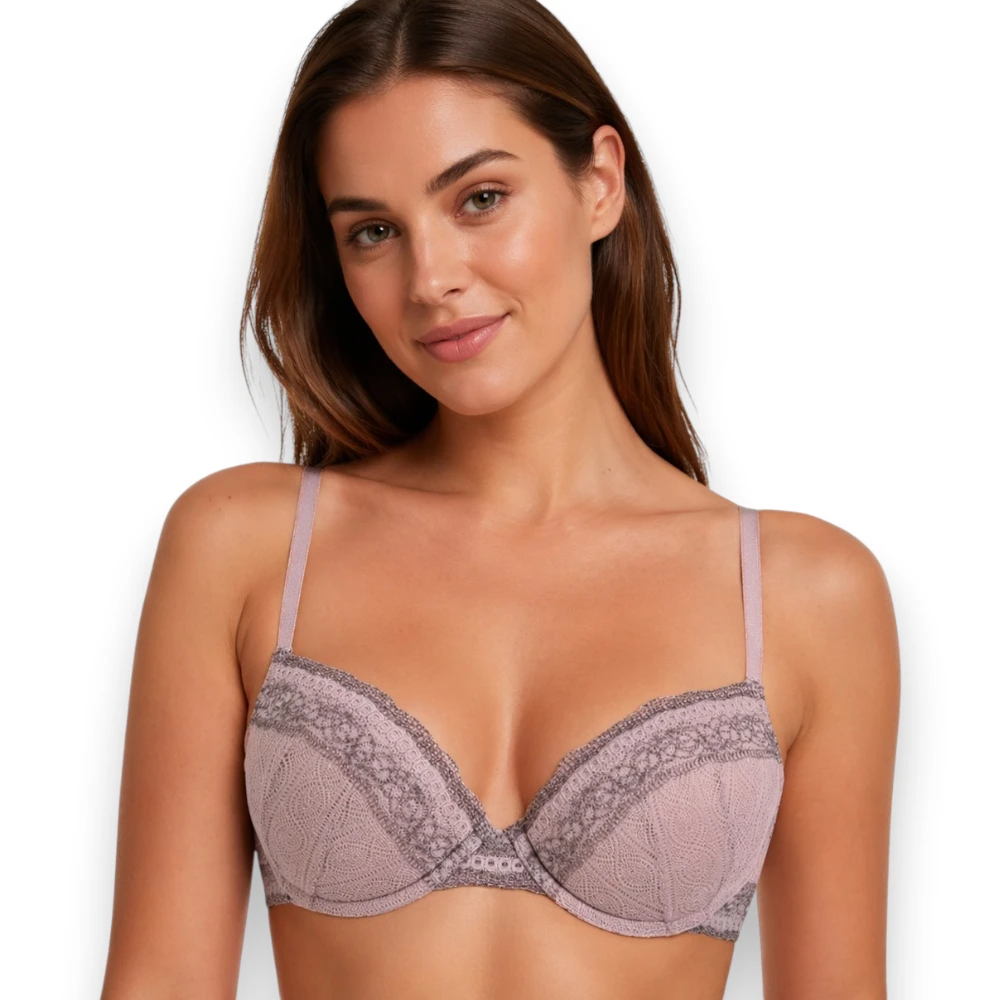 Bra Preformado Encaje Con Varilla Princesse Luxe 2029