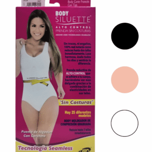 Faja Body Francés C/Top Tirante Ancho Body Siluette 2033