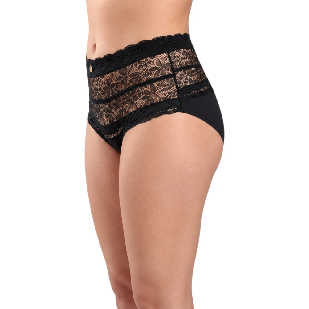 Panty Alto Sexy Encaje Lencería Colombiana Haby 22122 - Image 2