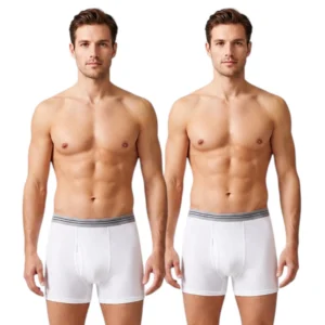 Bóxer Medio Algodón Paquete 2 Piezas Caballero Rinbros 2302