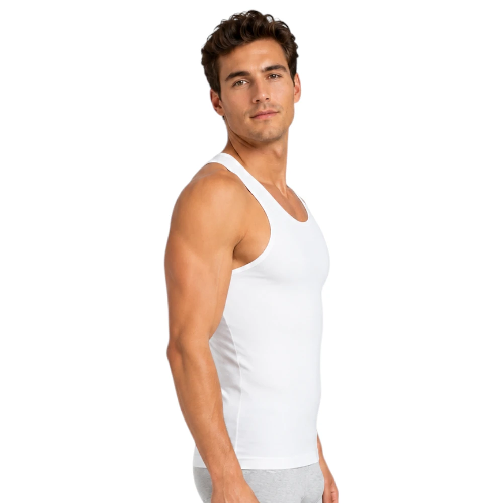 Camiseta De Algodón Paquete 3 Piezas Hombre 3001 Rinbros - Image 2