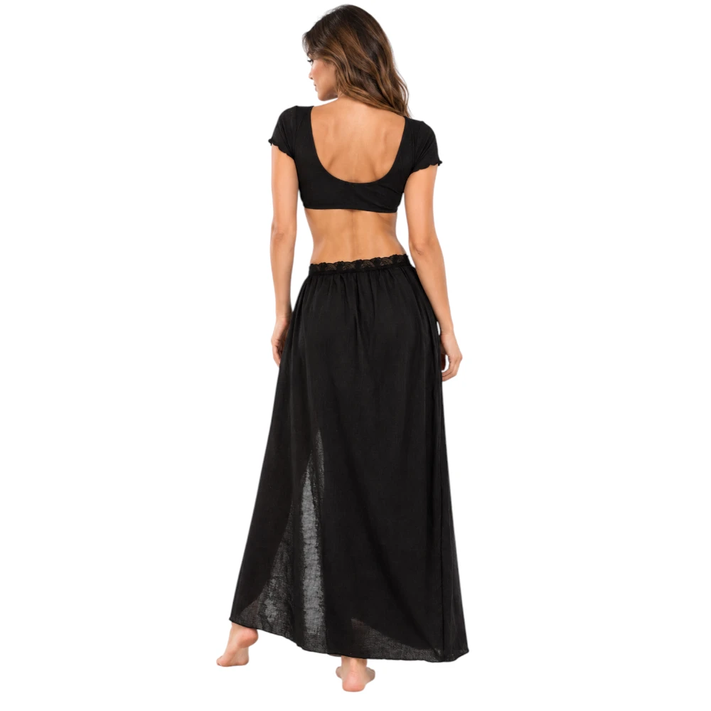Pareo Falda Vestido Multiuso Salida Playa Mujer Haby 32116 - Image 3