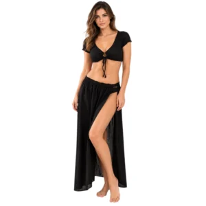 Pareo Falda Vestido Multiuso Salida Playa Mujer Haby 32116