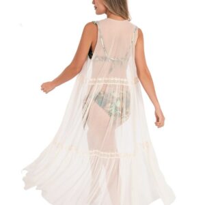 Alternative view of Pareo Kimono Largo Salida Playa 32136 Haby Mujer