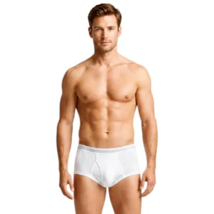 Trusa Algodón Bragueta Hombre Caballero Pack 3 Rinbros 3219
