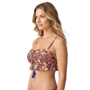 Alternative view of Top Strapless Con Amarre Frontal Traje De Baño Haby 32282
