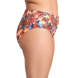 Alternative view of Panty Bikini Talle Medio Estampado Pavo Real Traje De Baño Haby 32283