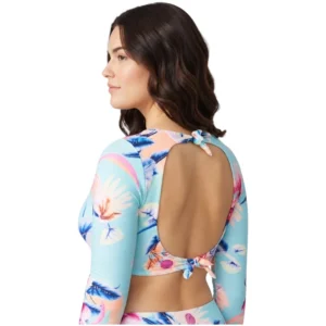 Alternative view of Crop Top De Baño Traje Manga Larga Colombiano Haby 32322