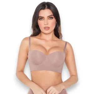 Bra Strapless Ancho Preformado Con Varilla Ann Chery 3335