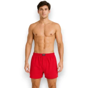 Bóxer Short Con Bragueta 100% Algodón Caballero 401 Rinbros