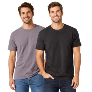 Alternative view of Playera Cuello Redondo Algodón Paquete 2 Hombre 4024 Rinbros