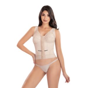 Bra Peto Largo Soporte Espalda Broches Enfrente 5002 Romanza
