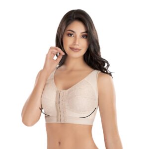 Bra Corrector de Postura Soporte Espalda Broches Enfrente Romanza 5008