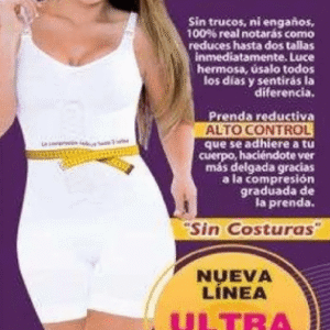 Faja Body Bóxer Top Tirantes Ajustables 5009 Body Siluette