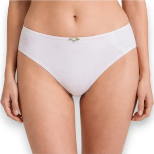 Panty Corte Bikini De Microfibra Con Encaje Playtex 52210
