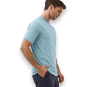 Alternative view of Playera Deportiva Manga Corta Hombre Gym Fitness Hawai 52212