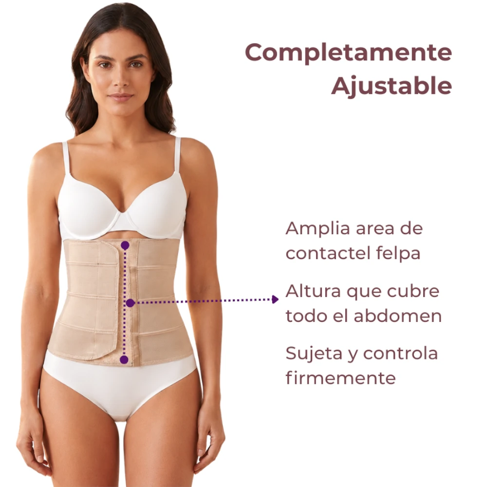 Faja 4b Alta Ajustable Postparto Postquirúrgica 577 New Look - Image 3