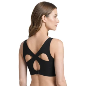Alternative view of Bra Top Deportivo Cruzado Microfibra Haby 62153