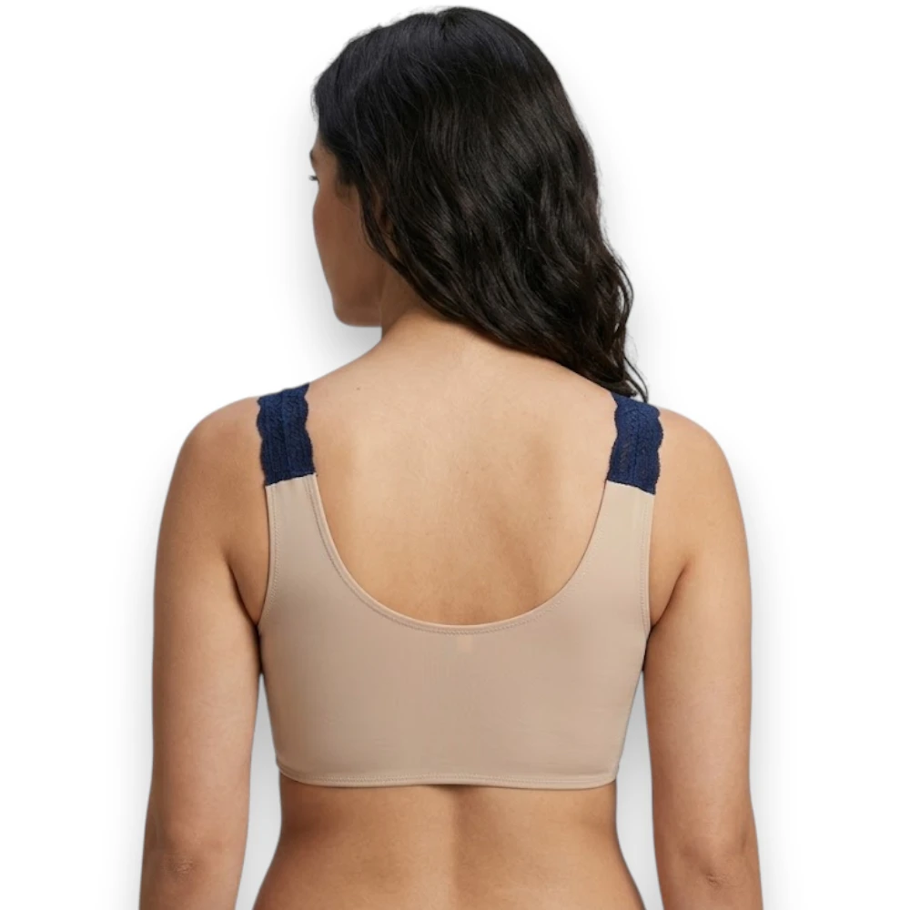 Bra Top Espalda Ancha Semi Reforzado Con Encaje Princesse de luxe 701 - Image 3