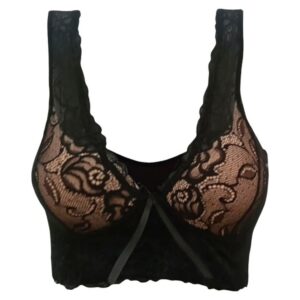 Bra Top Espalda Ancha Semi Reforzado Con Encaje Princesse 701