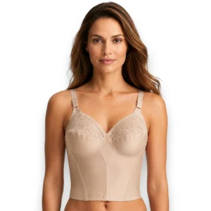Bra Peto Largo Licra Sin Varilla Con Encaje Yoliss 807