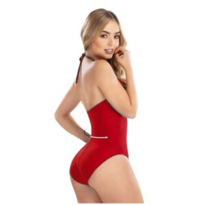 Alternative view of Traje De Baño Halter Completo Con Control Dama Romanza 8105