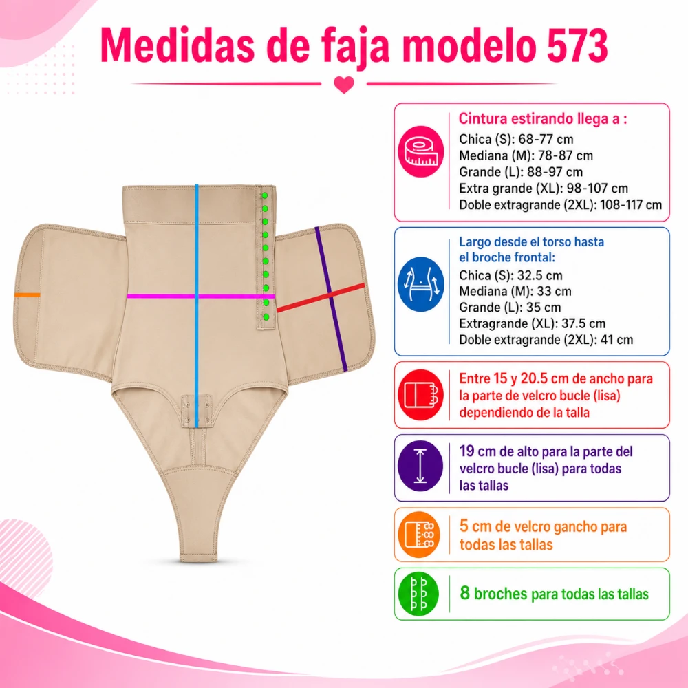 Panty Faja Post Cesárea Post Parto New Look 573 - Image 3